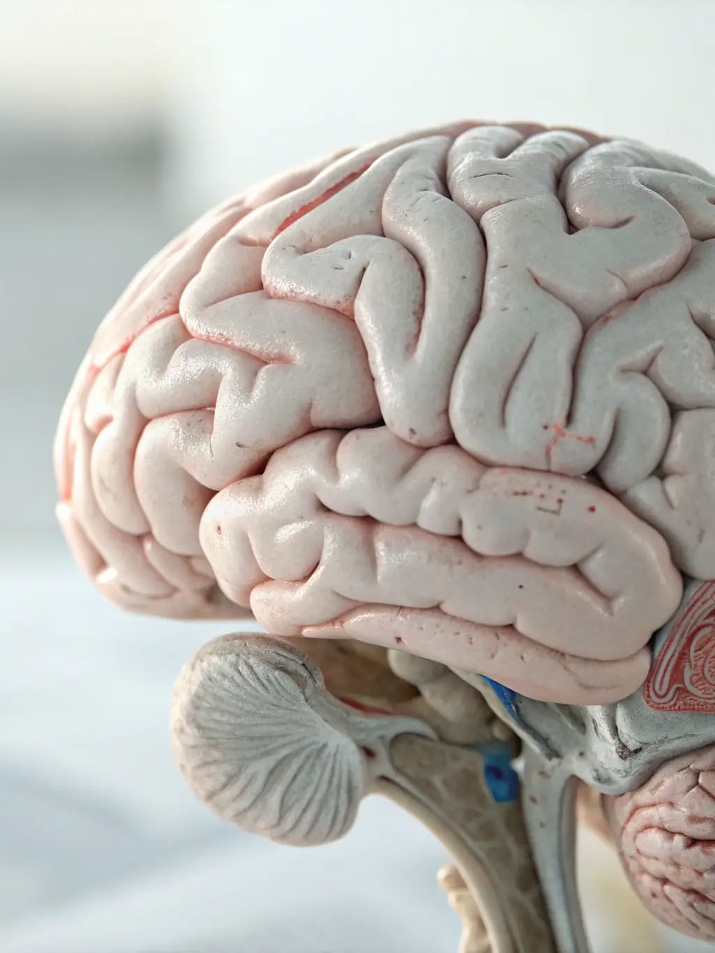 An image of a brain with interconnected neural pathways, highlighting the impact of genetics on brain function.